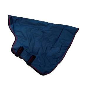 Horseware Horseware Rambo Optimo Turnout Hood 0g Clearance in Navy/Burgundy/Teal
