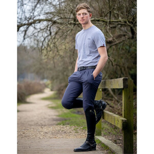 LeMieux LeMieux Mens Elite Classic Pleated Breech in Flint