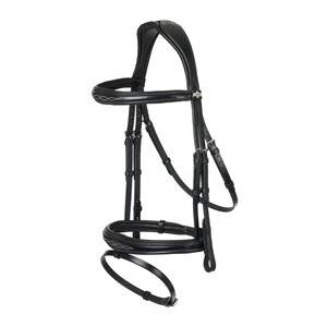 LeMieux LeMieux Kudos Competition Flash Bridle in Black
