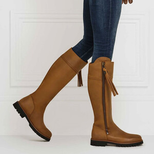 Fairfax & Favor Fairfax & Favor The Explorer Sporting Fit Leather Boot in F&F Oak