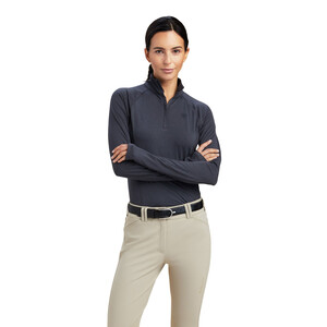 Ariat Ariat Lumina Lowell 1/4 Zip Top in Ebony