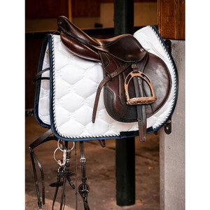 PS Of Sweden PS Of Sweden Signature Jump Saddle Pad in White