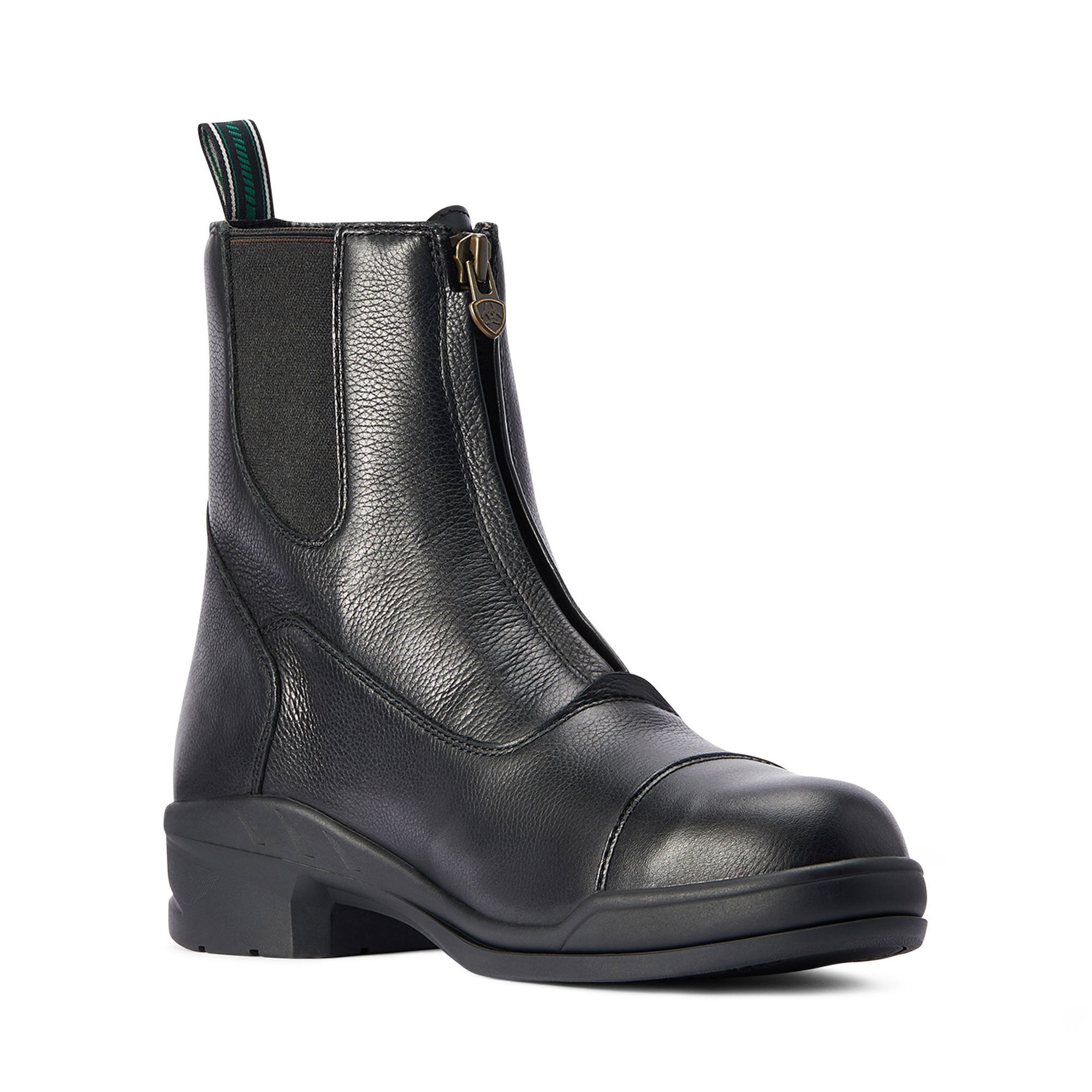 Boots D'Équitation Cuir Femme Héritage Iv Zip Paddock Ariat