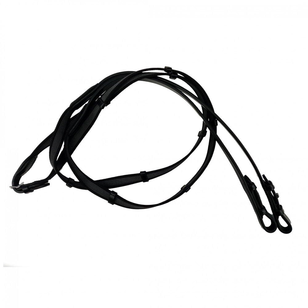 Houghton Country Houghton Country Classic Super Grip Reins in Black