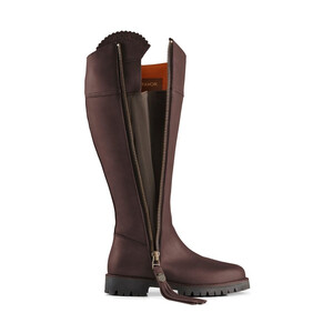 Fairfax & Favor Fairfax & Favor The Explorer Sporting Fit Leather Boot in Mahogany