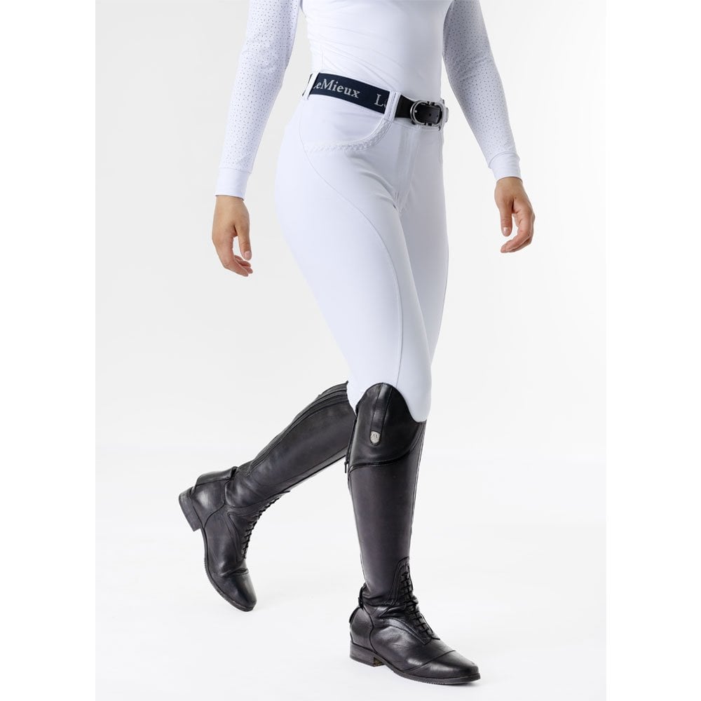 LeMieux Amara II Full Seat Breeches White