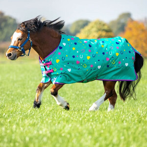 Shires Shires Tikaboo Lite Turnout Rug in Sunny Shetland