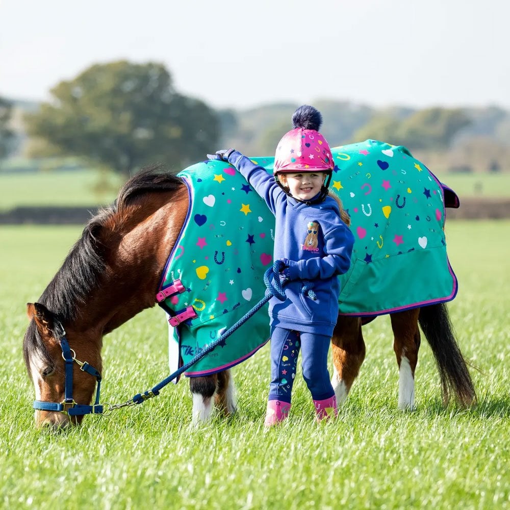Shires Tikaboo 100g Turnout Rug Green