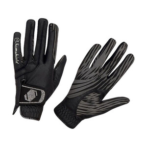 Samshield Samshield V-Skin Swarovski Gloves in Black/Crystal