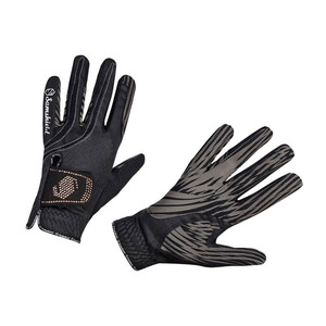 Samshield Samshield V-Skin Swarovski Gloves in Black/Rose Gold