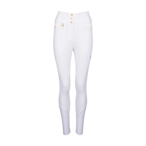 Holland Cooper Holland Cooper Premium High Rise Full Seat Breeches in White