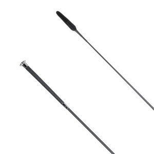 Country Direct Country Direct X-Grip Flap End Dressage Whip in Black