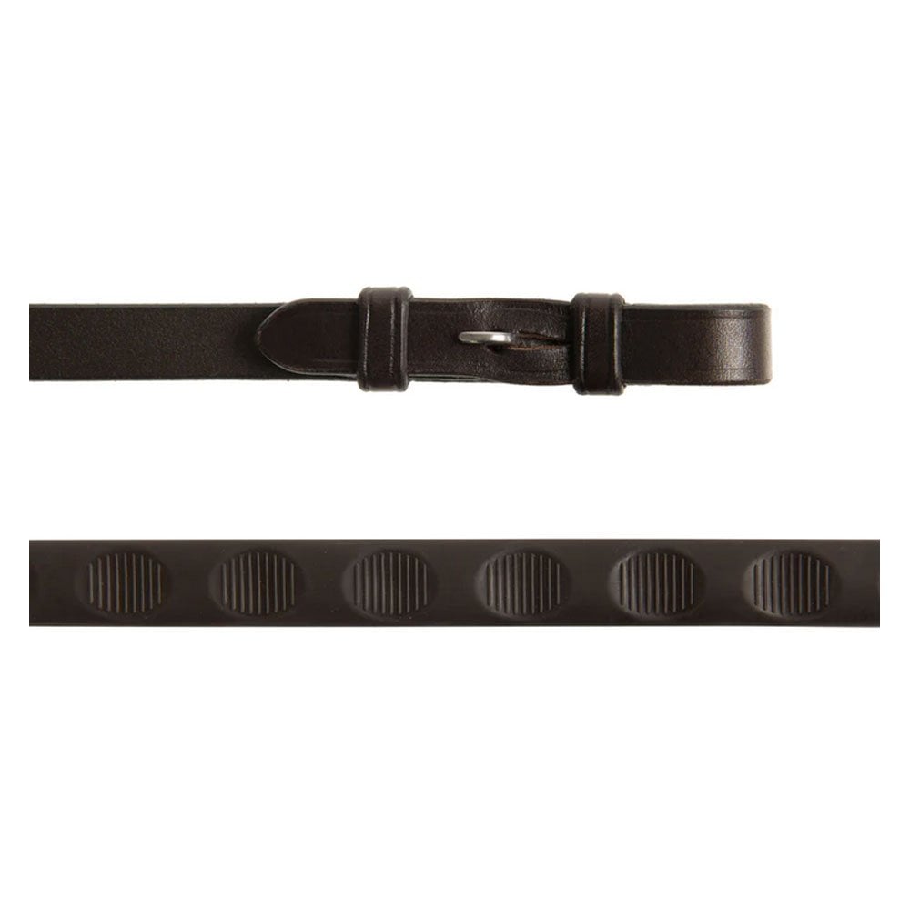 Houghton Country Thumb Grip Reins Brown