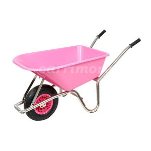 Earlswood Earlswood Carrimore 120L Stable Wheelbarrow in Pink