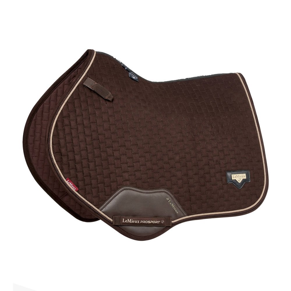 LeMieux LeMieux Puissance Suede Close Contact Square in Brown