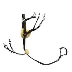 Houghton Country Houghton Country Premium Competition Breastplate in Brown