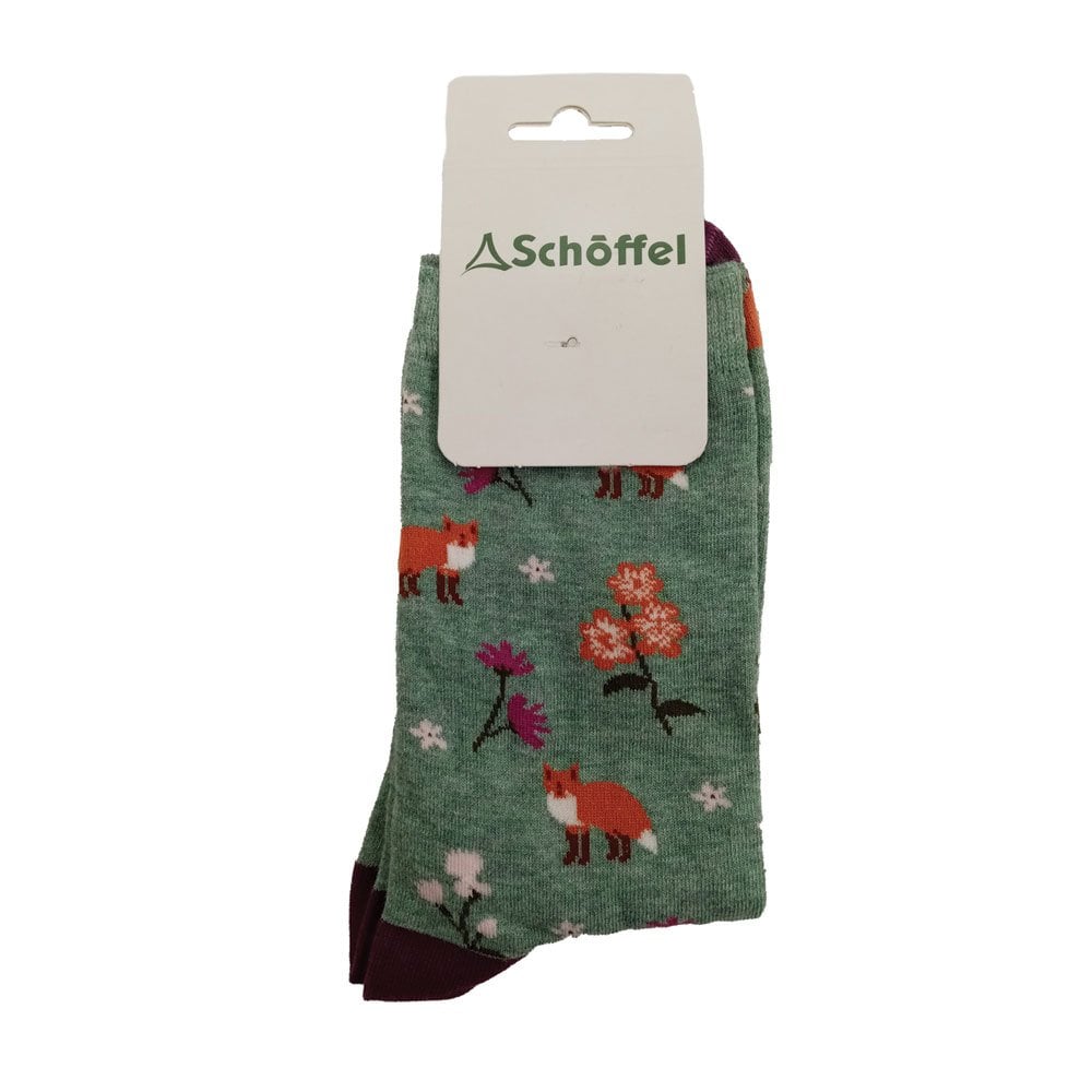 Schoffel Schoffel Ladies Socks in Sage Fox