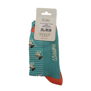Schoffel Schoffel Ladies Socks in Arctic Jack Russel