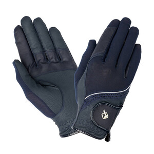 LeMieux LeMieux Crystal Riding Gloves in Navy