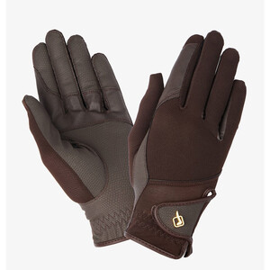 LeMieux LeMieux Pro Mesh Riding Gloves in Brown