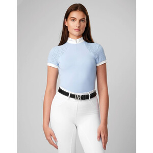LeMieux LeMieux Olivia Short Sleeve Show Shirt in Mist