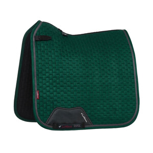 LeMieux LeMieux Suede Dressage Square in Spruce