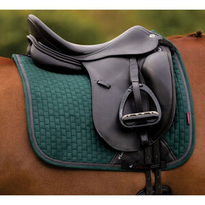 LeMieux LeMieux Suede Dressage Square in Spruce