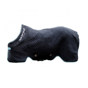 Horseware Horseware Thermal Cooler in Black/Aqua