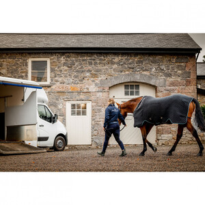 Horseware Horseware Thermal Cooler in Black/Aqua