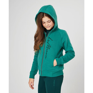 LeMieux LeMieux Young Rider Hollie Sherpa Lined Hoodie in Evergreen