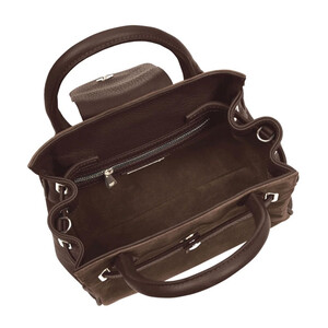 Fairfax & Favor Fairfax & Favor Mini Windsor Handbag in Chocolate
