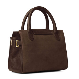 Fairfax & Favor Fairfax & Favor Mini Windsor Handbag in Chocolate