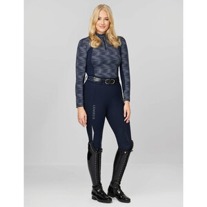 LeMieux LeMieux Eleanor Reflective Pull On Riding Tights in Navy
