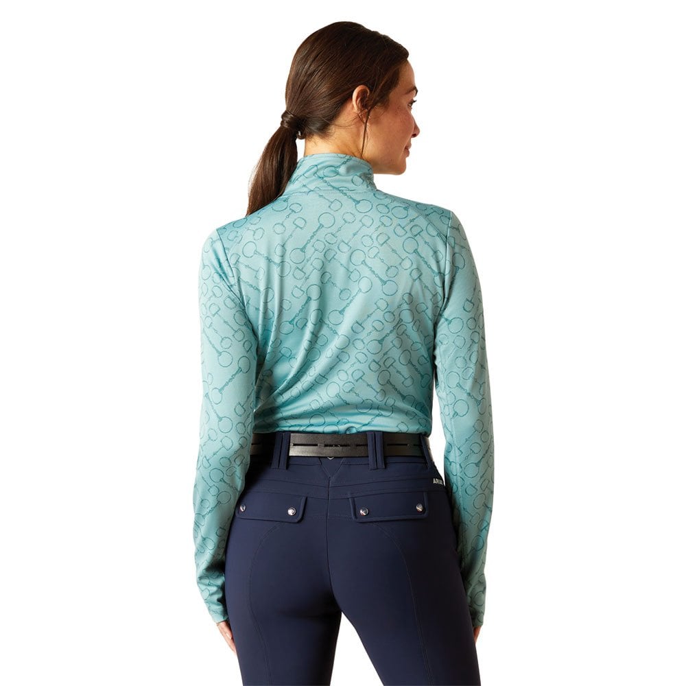 Ariat Prophecy 1/4 Zip Base Layer Blue