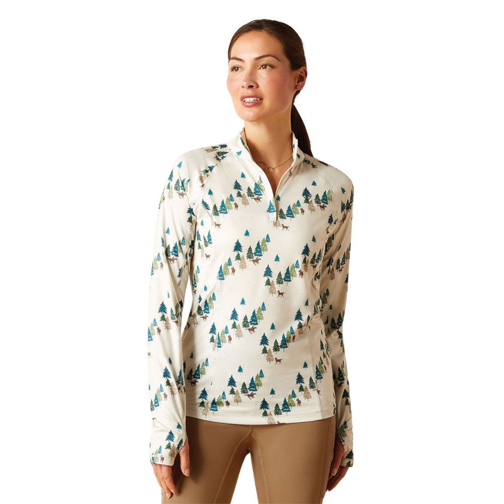 Ariat Ariat Lowell 2.0 1/4 Zip Top in Forest Ride