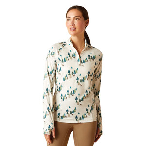 Ariat Ariat Lowell 2.0 1/4 Zip Top in Forest Ride