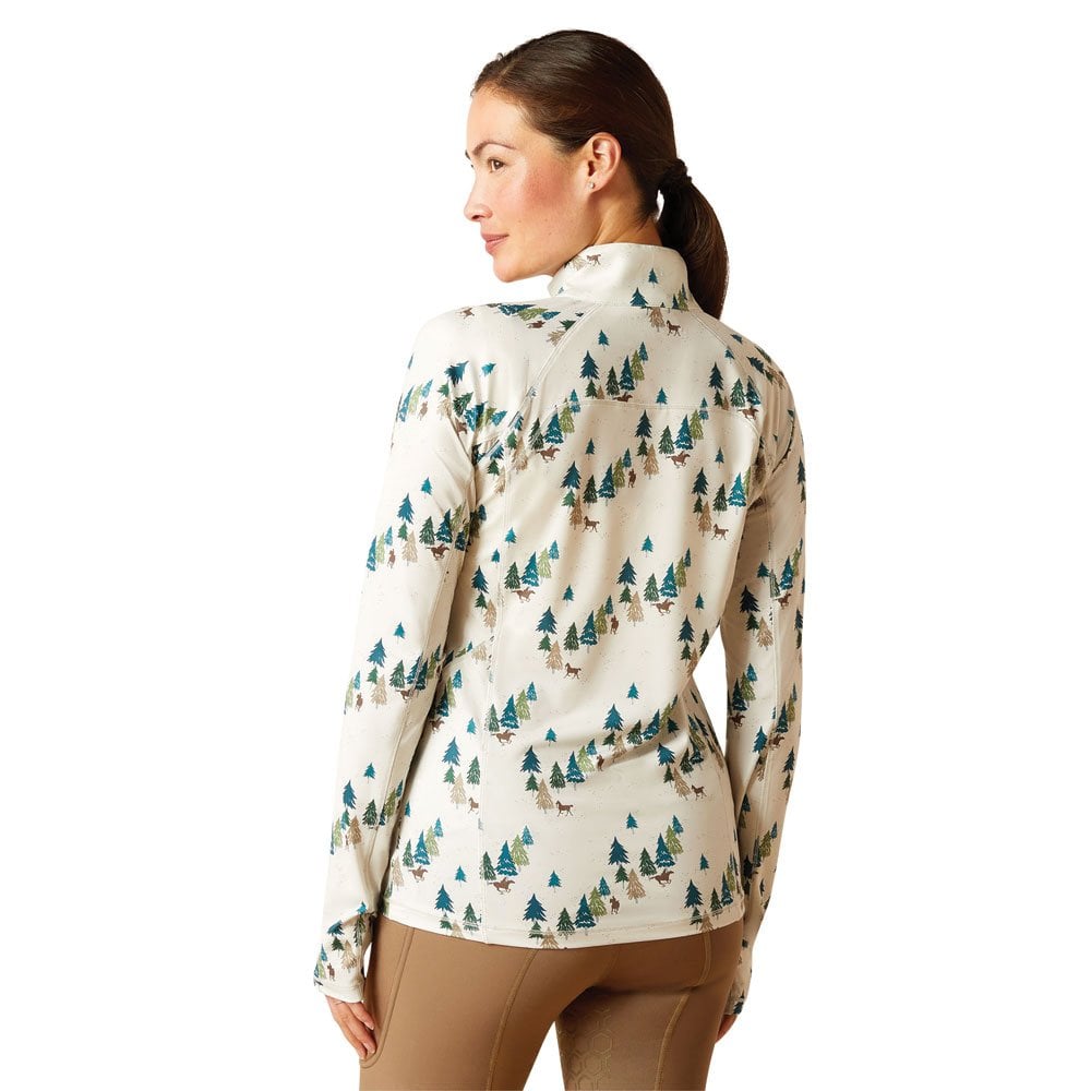 Ariat Lowell 2.0 1/4 Zip Top Cream