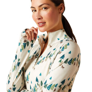 Ariat Ariat Lowell 2.0 1/4 Zip Top in Forest Ride