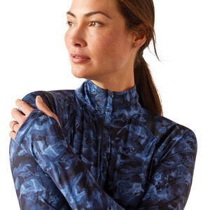 Ariat Ariat Lowell 2.0 1/4 Zip Top in Stormy Skies