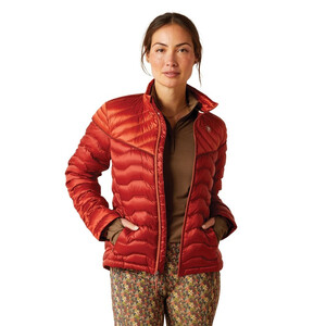 Ariat Ariat Ideal Down Jacket in Iridescent Red Ochre