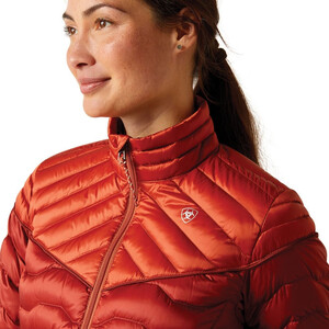 Ariat Ariat Ideal Down Jacket in Iridescent Red Ochre