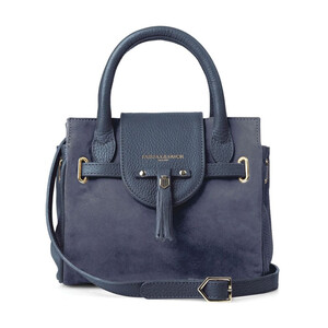 Fairfax & Favor Fairfax & Favor Mini Windsor Handbag in Ink Blue