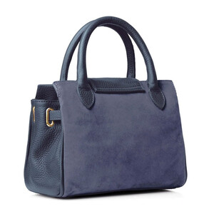 Fairfax & Favor Fairfax & Favor Mini Windsor Handbag in Ink Blue