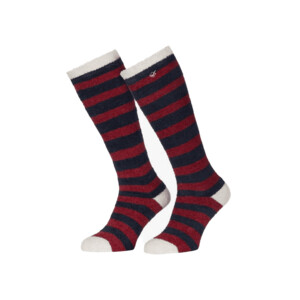 LeMieux LeMieux Sophie Stripe Fluffies Socks in Navy