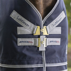 LeMieux LeMieux Arika Storm-Tek 50g Turnout Rug in Navy/Grey
