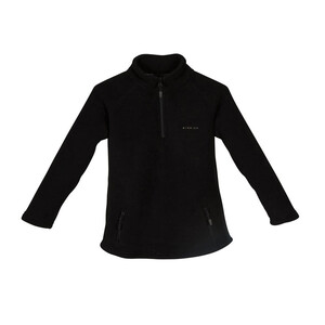 Shires Shires Aubrion Restore Young Rider Half Zip Fleece in Black