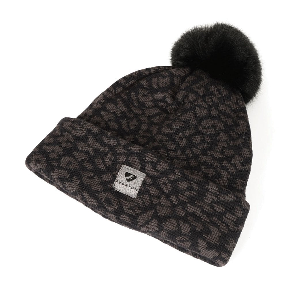 Shires Shires Aubrion Fleece Lined Bobble Hat in Black