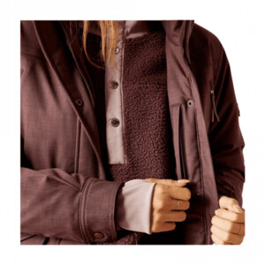 Ariat Ariat Sterling Waterproof Parka in Raisin Heather