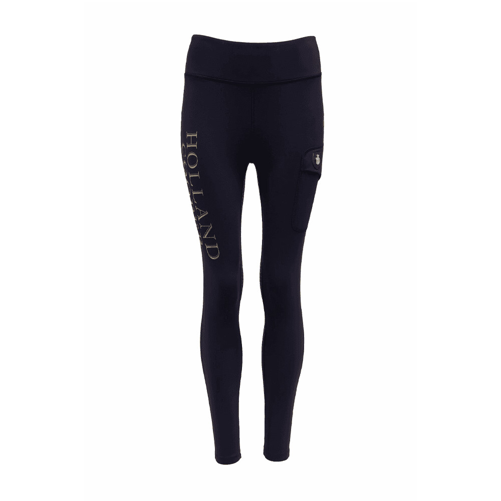 Holland Cooper Halcot Thermal Legging Riding Tights Navy