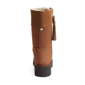 Fairfax & Favor Fairfax & Favor Paris Shearling Lined Boot in Cognac